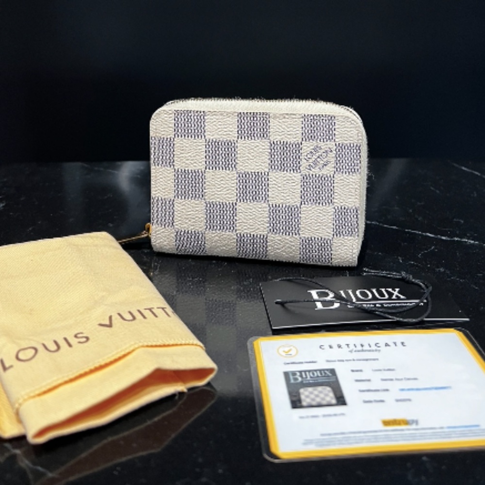 Louis Vuitton Damier Azur Zippy Wallet - Picture 2 of 9